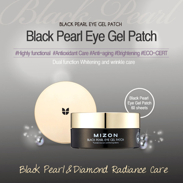 Mizon Black Pearl Eye Gel Patch 