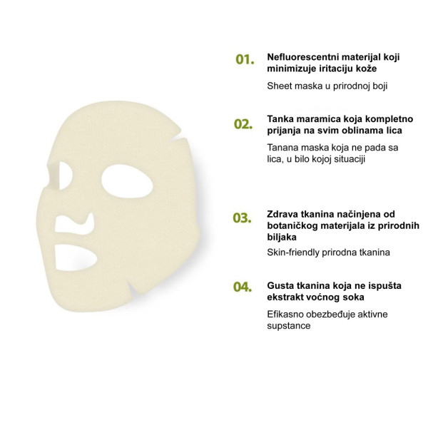 Frudia Avocado Relif maska za lice 20ml 