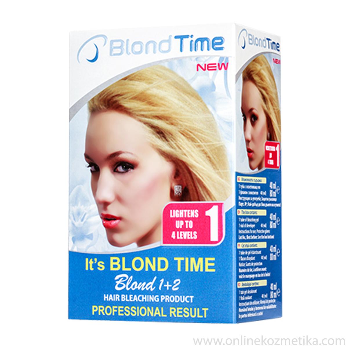 BLOND TIME Boja za kosu br1 1+2 
