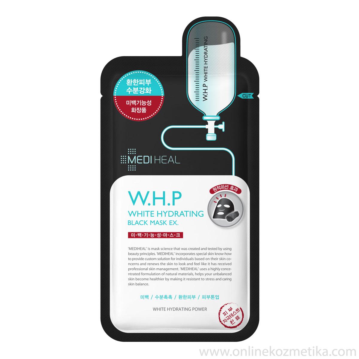 Mediheal W.H.P White Hydranting Black Mask EX 