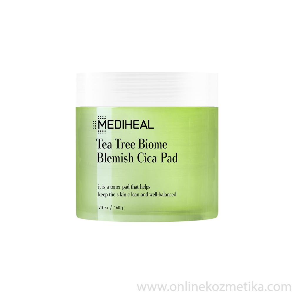 Mediheal Tea Tree Biome Blemish Cica Pad 70ea/170ml 