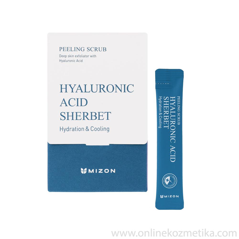 Mizon Hyaluronic Acid Sherbet Peeling Scrub 5gr 