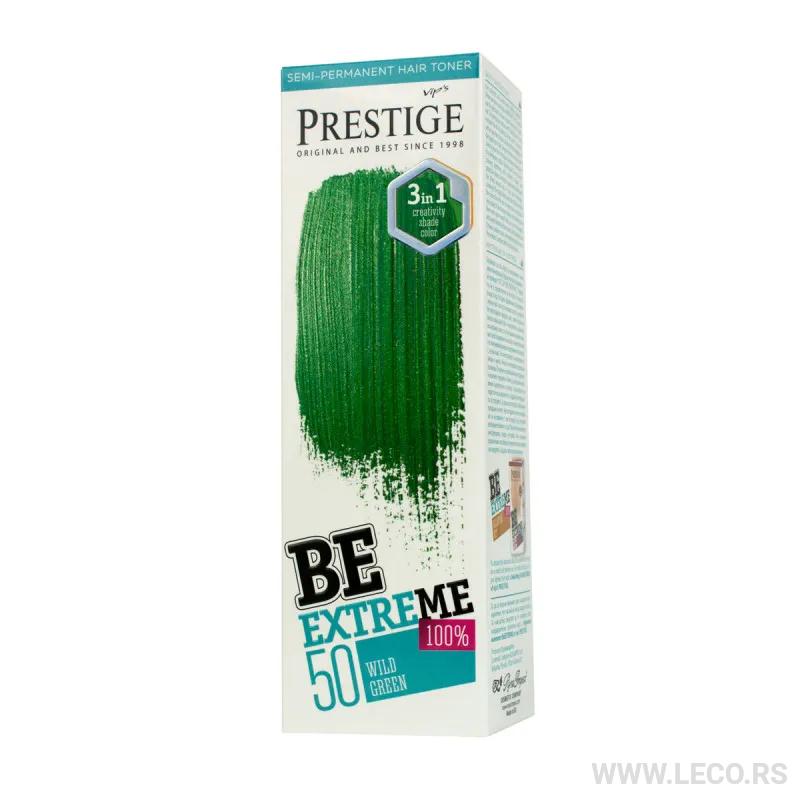 BE EXTREME HAIR TONER BR 50 WILD GREEN 
