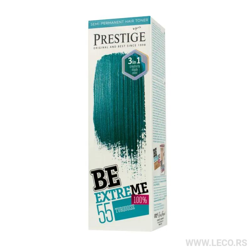 BE EXTREME HAIR TONER BR 55  TURQUOISE 