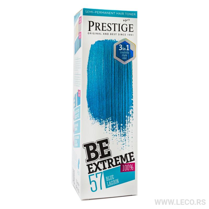 BE EXTREME HAIR TONER BR 57 BLUE LAGON 