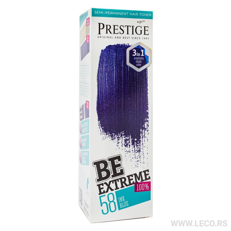 BE EXTREME HAIR TONER BR 58 INK BLUE 